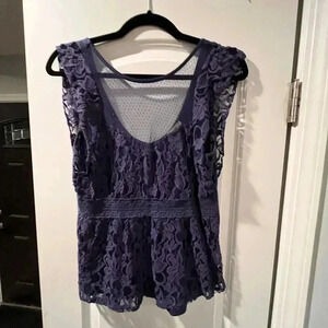 ~American Rag~ Lace Top - Medium